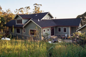 Contemporary farm house and barn